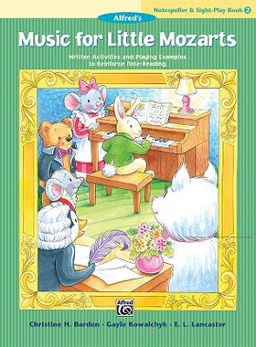 Music for Little Mozarts Notespeller & Sight-Play Book, Bk 2: Written Activities and Playing Examples to Reinforce Note