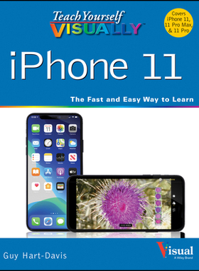 【预订】Teach Yourself Visually Iphone 11, 11Pro, And 11 Pro Max