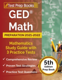 【预订】GED Math Preparation 2021-2022: Mathematics Study Guide with 3 Practice Tests [5th Edition Prep Book]