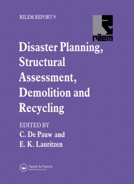 【预订】Disaster Planning, Structural Assessment, Demolition and Recycling