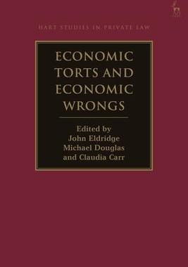 [预订]Economic Torts and Economic Wrongs 9781509954506