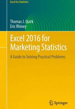 【预订】Excel 2016 for Marketing Statistics