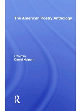 预订 American Poetry Antholog/h 美国诗歌文集/ h: 9780367170400