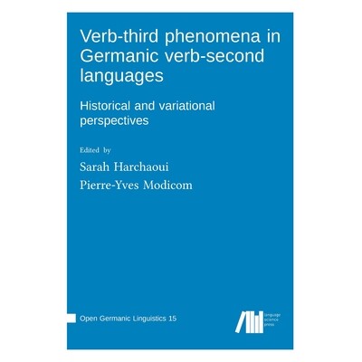 预订 Verb-third phenomena in Germanic verb-second languages: Historical and variational perspectives: 9783985541553