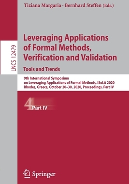 【预订】Leveraging Applications of Formal Methods, Verification and Validation: Tools and Trends 9783030837228