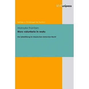 römischen reatu：古典罗马法中 Selbsttötung Die voluntaria reatu Recht 预订 klassischen Mors