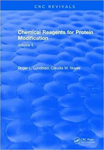 【预售】Chemical Reagents for Protein Modification: Volume I