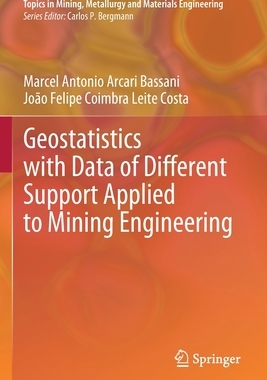 【预订】Geostatistics with Data of Different Support Applied to Mining Engin 9783030801953