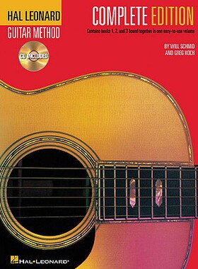 预订 Hal Leonard Guitar Method, - Complete Edition: Books 1, 2 and 3 Together in One Easy-To-Use Volume!