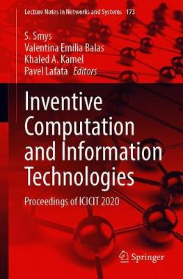 【预订】Inventive Computation and Information Technologies