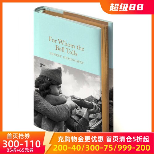 英文原版海明威丧钟为谁而鸣