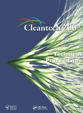 【预订】Cleantech Technical Proceedings