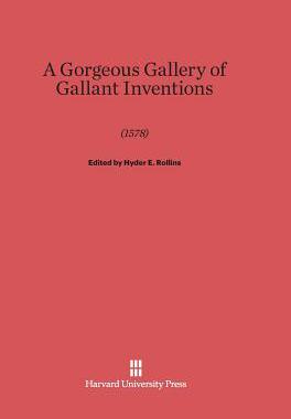 [预订]A Gorgeous Gallery of Gallant Inventions, 1578 9780674431737