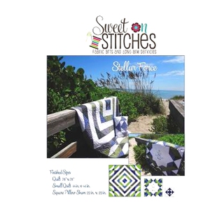 预订 Stellar Force: Quilt Pattern from Sweet On Stitches: 9781981344758