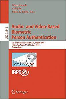 【预订】Audio- and Video-Based Biometric Person Authentication 9783540278870