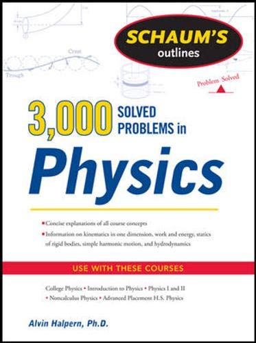 英文原版 物理3000题 Schaum's 3,000 Solved Problems in Physics (Schaum's Outlines) 书籍/杂志/报纸 原版其它 原图主图