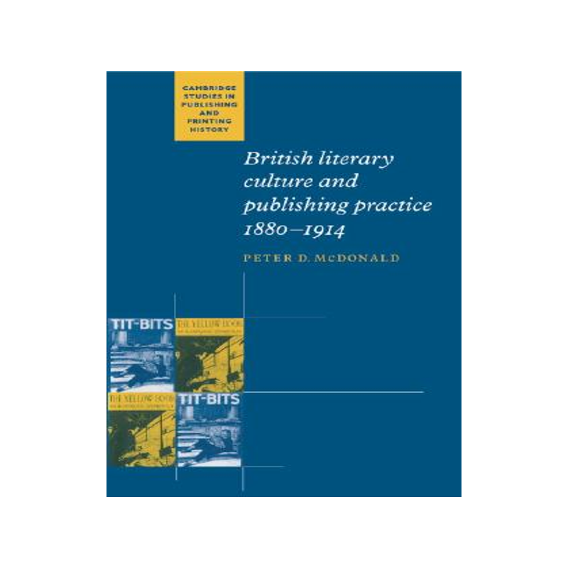 【预售】British Literary Culture and Publishing Practice