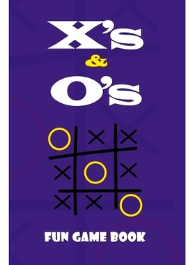 预订 X’s & O’s Fun Game Book: Blue Tic Tac Toe Game Book, Christmas Game Boys and Girls, Encourage Strategic Thinking