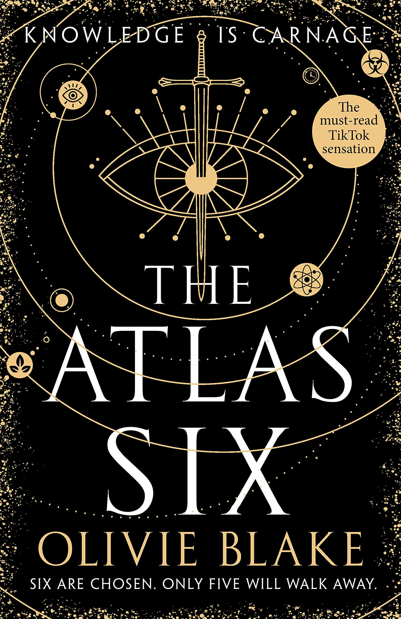 英文原版 阿特拉斯六号 the atlas six 科幻奇幻小说 olivie blake