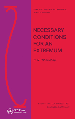 【预订】Necessary Conditions for an Extremum