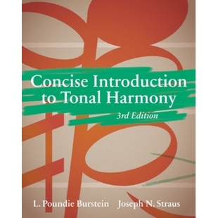 预订 Concise Introduction to Tonal Harmony 音调和谐的简要介绍: 9781324100737