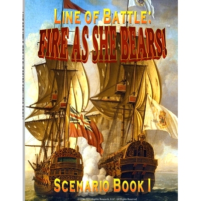 预订 Line of Battle: FIRE AS SHE BEARS! Scenario Book I: 9781794725331
