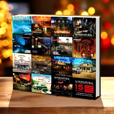 邪恶力量 全15季 主创纪念画册 收藏写真集 英文原版 精装 Supernatural 15 Seasons: The Crew Member's Souvenir