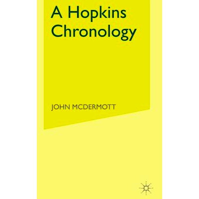预订 A Hopkins Chronology: 9780333661956