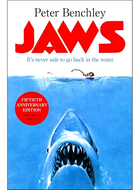 现货 Jaws 大白鲨 15周年纪念版 斯皮尔伯格电影原著 英文原版 Peter Benchley