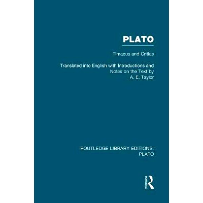 预订 Plato: Timaeus and Critias (RLE: Plato): 9780415751599