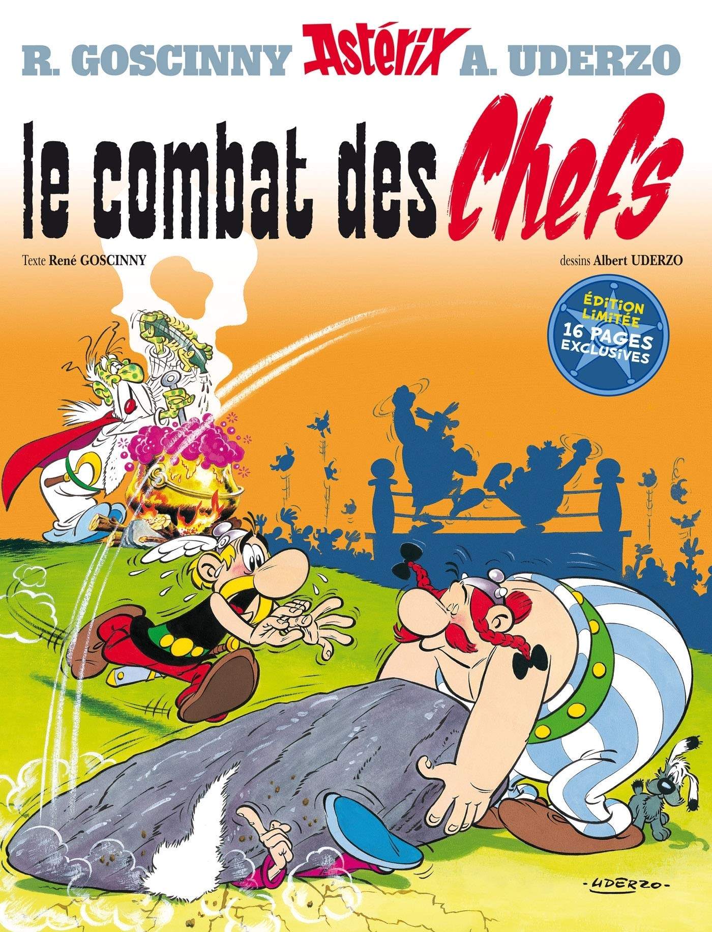 法语原版高卢英雄历险记7:阿斯特克斯与首领争夺战 Une aventure d'Astérix, Vol. 7. Le combat des ...