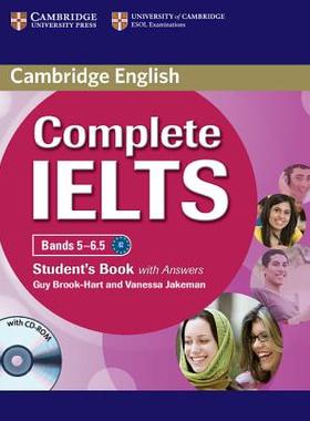现货 Complete IELTS Bands 5-6.5 Student’s Book with Answers With CDROM