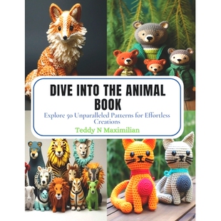 the 9798870864242 Creations Unparalleled Dive into Patterns Book Animal Effortless 预订 Explore for
