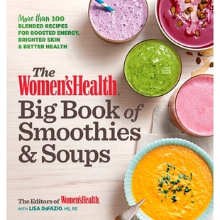 Recipes The Than More Soups for Brighter Boosted Energy Skin Women’s Blended Health Smoothies Big 预订 100 Book