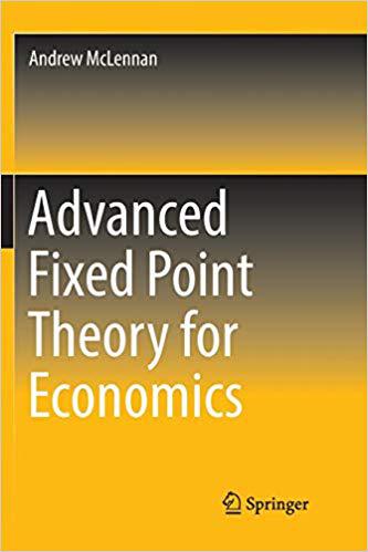 【预售】Advanced Fixed Point Theory for Economics