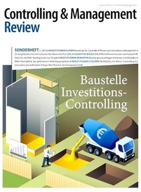 预订 Controlling & Management Review Sonderheft 2-2015: Baustelle Investitions-Controlling: 9783658107161