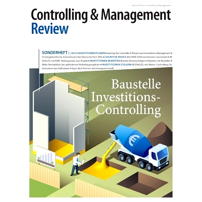 预订 Controlling & Management Review Sonderheft 2-2015: Baustelle Investitions-Controlling: 9783658107161