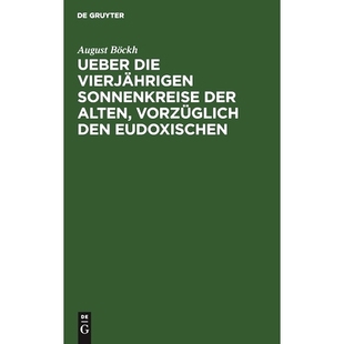 Sonnenkreise vorzüglich Ueber vierjährigen zur Zeitrec 预订 Beitrag der die Eudoxischen den Alten Geschichte Ein