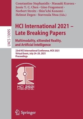 【预订】HCI International 2021 - Late Breaking Papers: Multimodality, eXtended Reality, and Ar 9783030909628