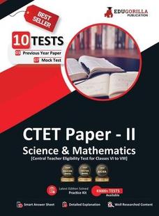 Tests 预订 Mock Previous Science Book English Mathematics and 9789390257713 Yea Paper CTET Edition 2023
