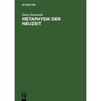 预订 Metaphysik der Neuzeit: 9783486757644