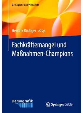 预订 Fachkräftemangel und Maßnahmen-Champions: 9783658453633
