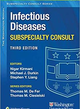 【预订】Washington Manual Infectious Disease Subspecialty Consult