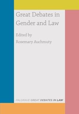 [预订]Great Debates in Gender and Law 9781137610997
