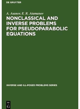 预订 Nonclassical and Inverse Problems for Pseudoparabolic Equations: 9783110355352