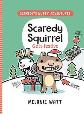 [预订]Scaredy Squirrel Graphic Novel Book 3 9780735269613