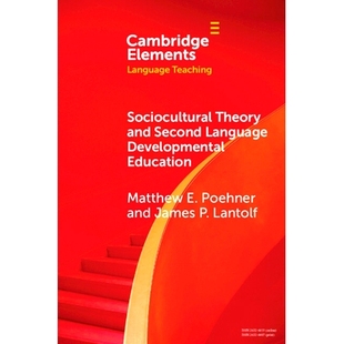 Language 社會文化理論與 and 預(yù)訂 Second 9781009189415 Education Theory Sociocultural Developmental 語言發(fā)展教育
