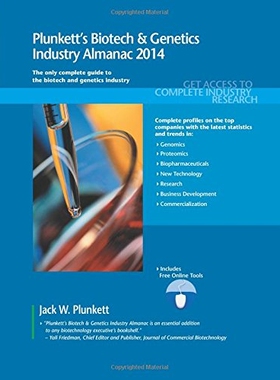 预订 Plunkett’s Biotech & Genetics Industry Almanac 2014: Biotech & Genetics Industry Market Research, Statistics, Tren