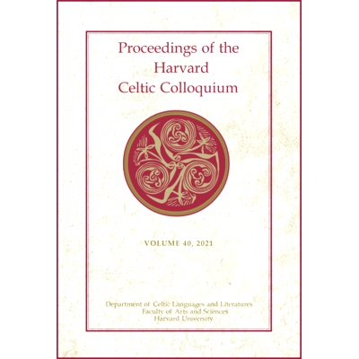 预订 Proceedings of the Harvard Celtic Colloquium, 40: 2021 哈佛凯尔特人座谈会论文集，40：2021: 9780674278813