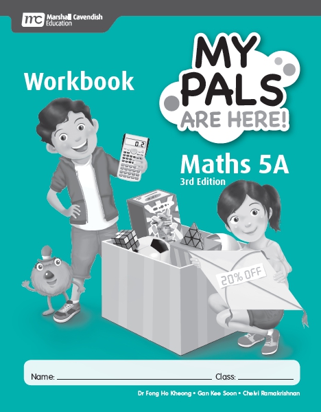 【预售】My Pals are Here! Maths Workbook新加坡数学符合MOE大纲基于CPA教学法进口原版